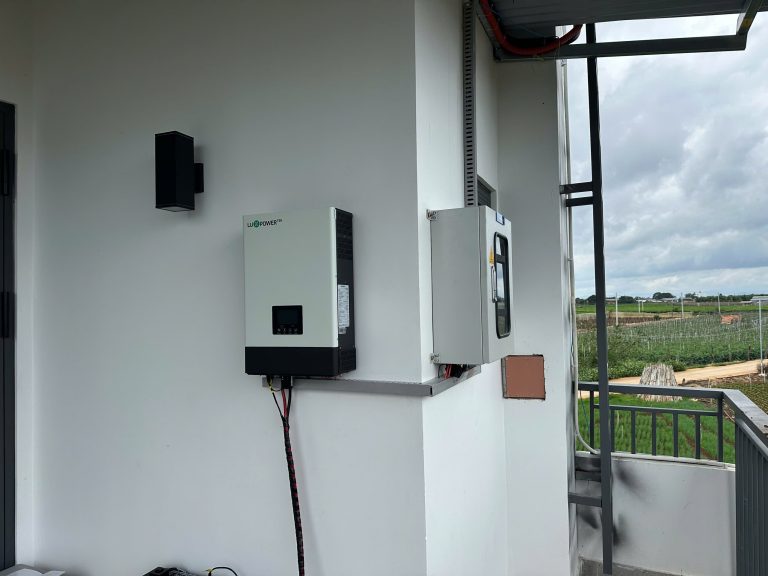 mô tả hệ thống Diện mặt trời 3kwp