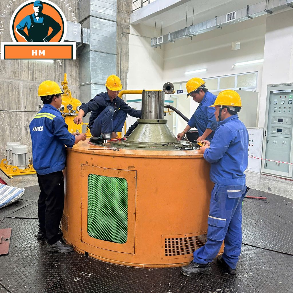 Khắc phục sự cố máy phát điện nhà máy thủy điện Đa Dâng 3