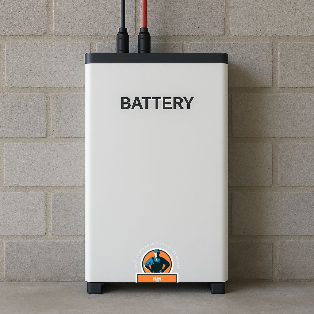 Pin lữu trữ nên chọn công suất gấp đối hệ thống